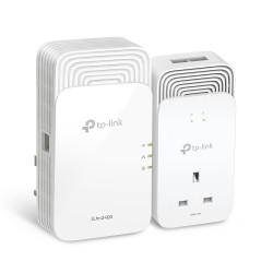 TP-LINK PGW2440 KIT AV2400 Powerline AX1800 Wi-Fi 6 Adapter Kit