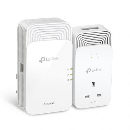 TP-LINK PGW2440 KIT AV2400 Powerline AX1800 Wi-Fi 6 Adapter Kit