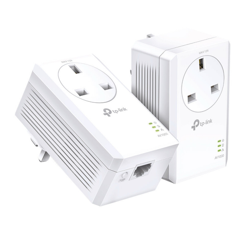 TP-LINK TL-PA7017P KIT AV1000 Powerline Adapter Kit