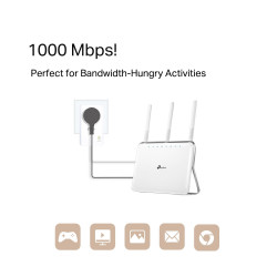 TP-LINK TL-PA7017P KIT AV1000 Powerline Adapter Kit