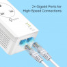 TP-LINK TL-PA7027P KIT AV1000 Powerline Adapter Kit 2-Port