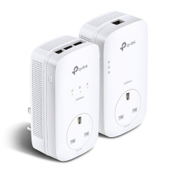 TP-LINK TL-PA8033P KIT AV1300 Powerline Adapter Kit, 3-Port