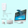 TP-LINK TL-PA8033P KIT AV1300 Powerline Adapter Kit, 3-Port