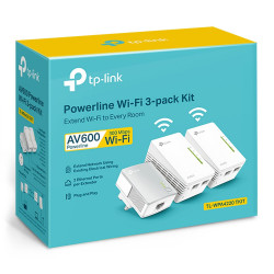 TP-LINK TL-WPA4220 300Mbps AV600 Powerline Adapter Triple Kit