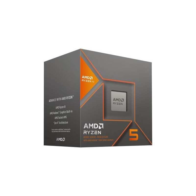 AMD Ryzen 5 8600G 6-Core Processor with Wraith Stealth Cooler