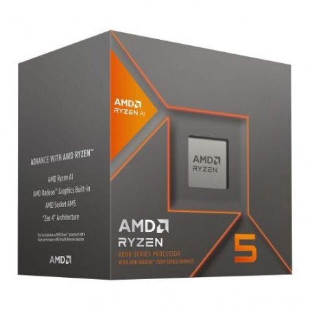 AMD Ryzen 5 8600G 6-Core Processor with Wraith Stealth Cooler