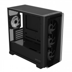 ASUS A23 PLUS Micro-ATX PC Case with ARGB Fans