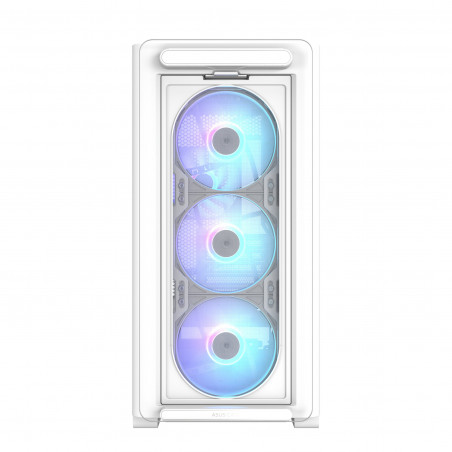 ASUS A23 PLUS Micro ATX PC Case with ARGB Lighting
