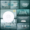 TP-LINK EAP610 AX1800 Dual Band Ceiling Mount Wi-Fi 6 Access Point