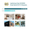 TP-LINK EAP650-WALL AX3000 Dual-Band Wi-Fi 6 Access Point