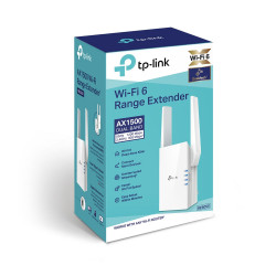 TP-LINK RE505X AX1500 Dual-Band Wi-Fi 6 Range Extender with Gigabit LAN Port