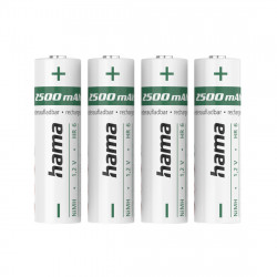 HAMA 00223531 2500mAh AA Rechargeable Batteries (4-pack)