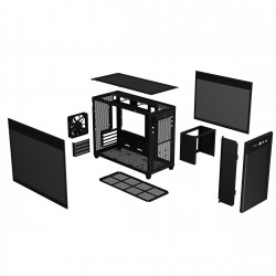 ASUS Prime AP201 Micro ATX PC Case with Tempered Glass