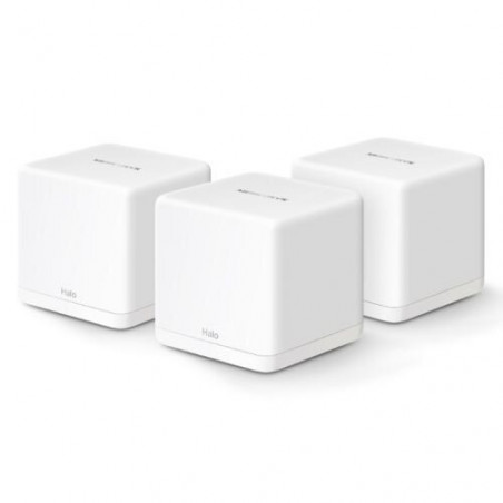 MERCUSYS Halo H1500X AX1500 Dual-Band Whole Home Mesh Wi-Fi 6 System (3-Pack)