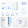 TP-LINK Deco BE85 Tri-Band Mesh Wi-Fi System (2-Pack)