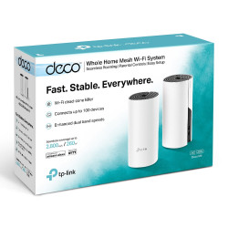 TP-LINK Deco M4 AC1200 Dual-Band Mesh Wi-Fi System (2-Pack)