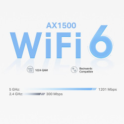 TP-LINK DECO X1500 AX1500 Wi-Fi 6 Mesh System (3-Pack)