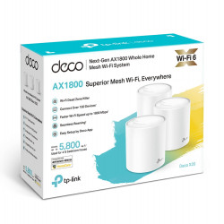 TP-LINK Deco X20 AX1800 Wi-Fi 6 Mesh System (3-Pack)