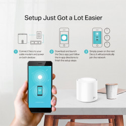 TP-LINK Deco X20 AX1800 Wi-Fi 6 Mesh System (3-Pack)