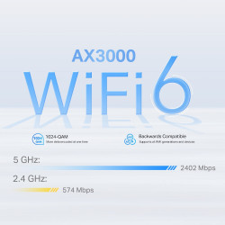 TP-LINK DECO X50-4G AX3000 Wi-Fi 6 Mesh System