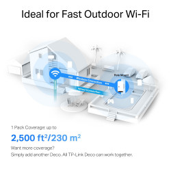 TP-LINK DECO X50-Outdoor AX3000 Wi-Fi 6 Mesh System