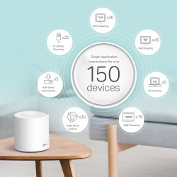 TP-LINK Deco X60 AX5400 Wi-Fi 6 Mesh System (3-Pack)