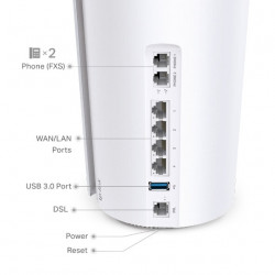 TP-LINK Deco X73-DSL AX5400 VDSL Whole Home Mesh Wi-Fi 6 Router