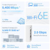 TP-LINK Deco XE75 Pro AX5400 Tri-Band Wi-Fi 6E Mesh System (2-Pack)