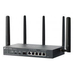 TP-LINK ER706WP-4G AX3000 Gigabit VPN Gateway with 4-Port PoE+ and 5x Gigabit Ports