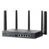 TP-LINK ER706WP-4G AX3000 Gigabit VPN Gateway with 4-Port PoE+ and 5x Gigabit Ports