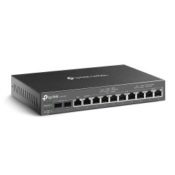 TP-LINK ER7212PC 12-Port Gigabit VPN Router with PoE Switch and Omada Controller