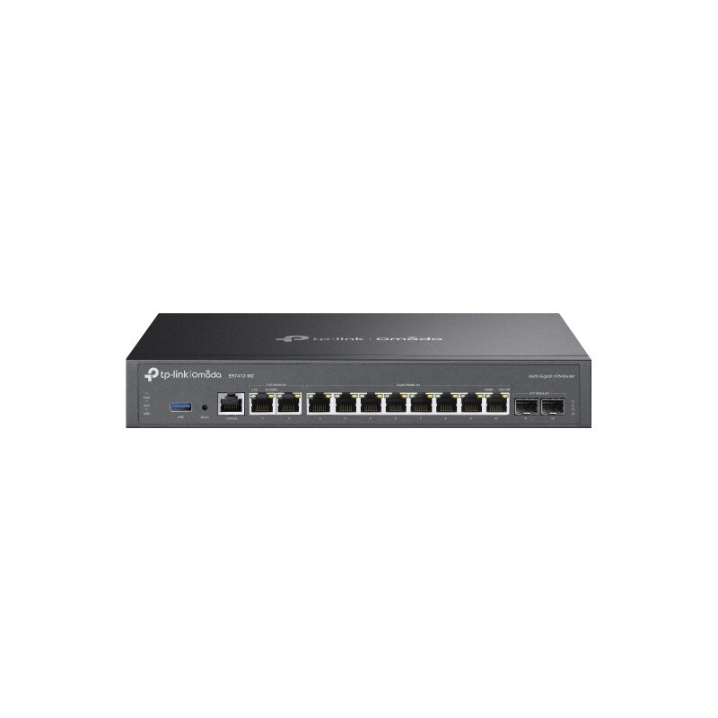 TP-LINK ER7412-M2 Omada Multi-Gigabit VPN Router 8-Port Gigabit Ethernet