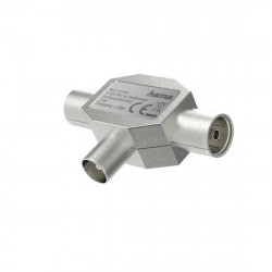 HAMA 00205237 Coax Splitter Male to 2x Female Antenna