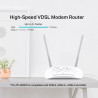 TP-LINK TD-W9970 300Mbps VDSL2/ADSL2+ Modem Router with 4 Ports and Dual WAN