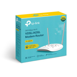 TP-LINK TD-W9970 300Mbps VDSL2/ADSL2+ Modem Router with 4 Ports and Dual WAN