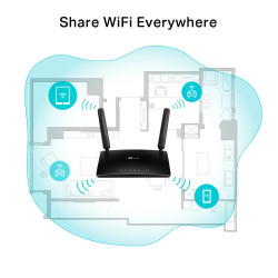 TP-LINK TL-MR6500V 4G LTE WiFi Router with VoIP