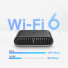 TP-LINK TL-WR1502X AX1500 Dual-Band Wi-Fi 6 Travel Router