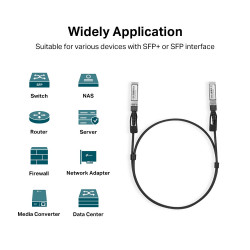 TP-LINK SM5220-1M 10GB SFP+ Direct Attach Cable 1m