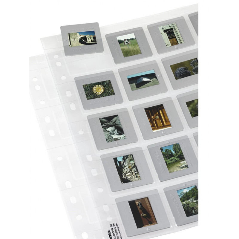 HAMA 00002004 20x5x5cm Slide Sleeves 25 Pack