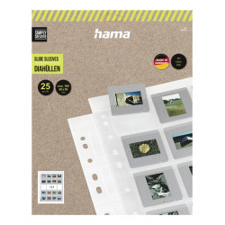 HAMA 00002004 20x5x5cm Slide Sleeves 25 Pack