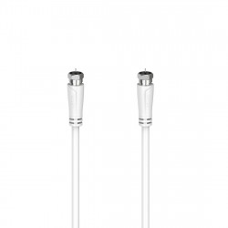 HAMA 00205063 F-Type Coaxial Cable 1.5m White