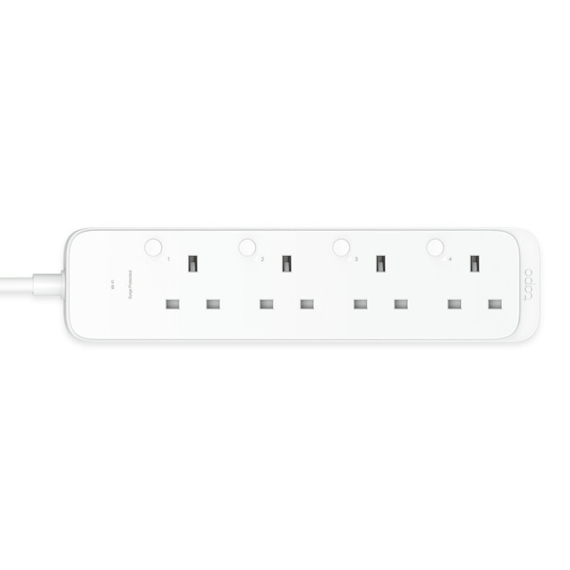 TP-LINK TAPO P304M 4-Outlet Smart Wi-Fi Power Strip with Energy Monitoring and Surge Protection