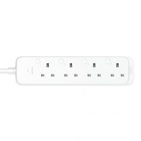 TP-LINK TAPO P304M 4-Outlet Smart Wi-Fi Power Strip with Energy Monitoring and Surge Protection