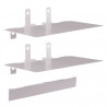 Nanoleaf Blocks Shelves Add-On Kit (2-Pack) Stainless Steel
