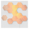 Nanoleaf Elements Hexagons Starter Kit (13-Panel) White Wood Grain