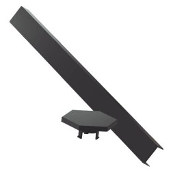 Nanoleaf Lines 60° Skins 9-Pack Matte Black