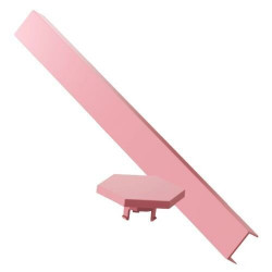 Nanoleaf Lines 60° Skins 9-Pack Matte Pink