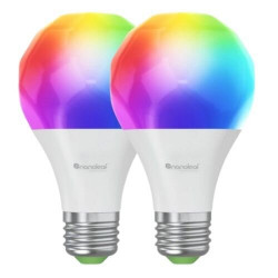 Nanoleaf N7501B01 16 Million Colour E27 Smart Bulbs (2-Pack)