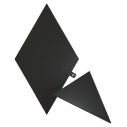Nanoleaf Shapes Ultra Black Triangles 3-Pack Light Panels