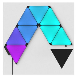 Nanoleaf Shapes Ultra Black Triangles 9-Panel Starter Kit
